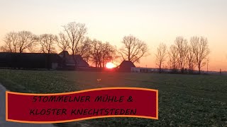 Stommelner Mühle und Kloster Knechtsteden bei eisigen Temperaturen [upl. by Asalocin]