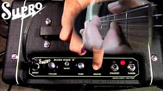 Supro 1808 Blues King 8 Tube Amplifier Official Demo by Mike Hermans [upl. by Llered]