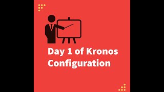 Day 1 of Kronos Configuration Pay Codes [upl. by Neral]