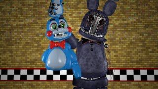 Withered Bonnie FNaF in Real Time Voice Lines Animation [upl. by Langille]