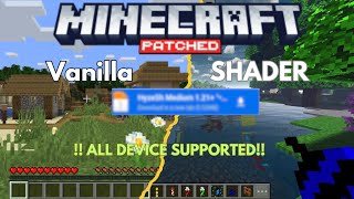 Bsl shader🤯for mcpe patch Minecraft patch 12030  mcpemods minecraft minecraftmods shader [upl. by Haye]