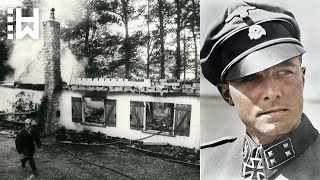 Sádico oficial nazi de las SS quemado vivo por sus crímenes durante WW2  Joachim Peiper [upl. by Elleyoj]