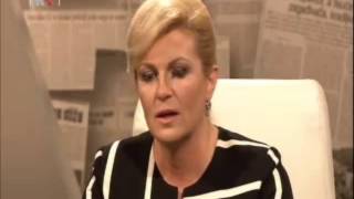 Kolinda Teško pitanje Grabar Kitarović [upl. by Geneva275]