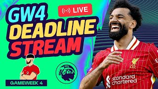 FPL GW4 DEADLINE STREAM  WILL HAALAND START 🤔  Fantasy Premier League Tips 202425 [upl. by Jamison815]