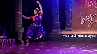 Indian Traditional Fusion Bharatanatyam Stage Dance I S Media I Meera Sreenarayan [upl. by Quince733]