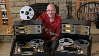 Ampex 440B vs 440C reel to reel recorder [upl. by Aicad]