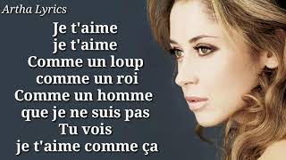 Lara Fabian  Je Taime  paroles [upl. by Chilcote624]