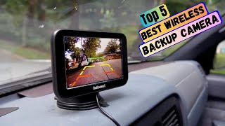 Best Wireless Backup Camera in 2024  Top 5 Wireless Backup Cameras for Every Driver [upl. by Attelrac]