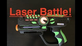 Laser Tag Gun Set  Armogear Laser Tag Guns  Review [upl. by Huntlee568]