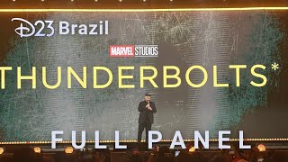 Thunderbolts Full Marvel Panel at D23 Brazil 2024  Sentry  Full HD  D23 Expo [upl. by Slohcin547]