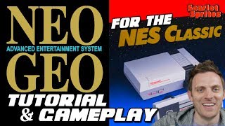 Neo Geo on Nintendos NES Classic Setup Tutorial amp Gameplay [upl. by Eissirc]