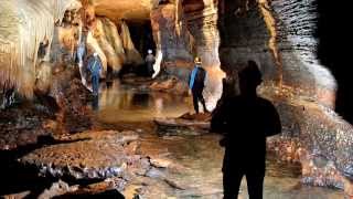 Exploring Iowas Coldwater Cave Winneshiek County Iowa [upl. by Umont75]