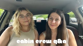 Cabin Crew QampA featuring Wizz Air UK Cabin Crew  Airline comparisons  Megan Rose [upl. by Akram339]