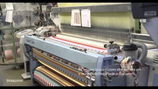 Pendleton Woolen Mill Tour  From Fleece to Fabric [upl. by Ennaeel]