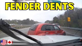 LastSecond Car Dive Causes Fender Dents [upl. by Lierbag]