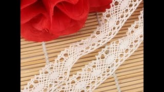 How to Attach Lace to the Fabric [upl. by Hales]