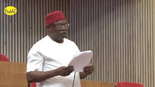 Ebonyi South Senator Anthony Ani Wants Late Ogbonnaya Onu Immortalised [upl. by Acemahs253]