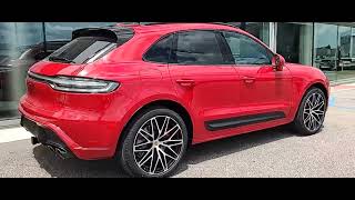 Macan GTS Carmine red [upl. by Nahtnoj]