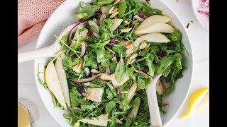 Rocket Pear Salad [upl. by Evander]