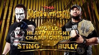 TNA Slammiversary XI  Bully Ray vs Sting TNA World Heavyweight Championship  WWE13 [upl. by Divod74]