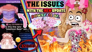 ⚠️The ISSUE with the NEW UPDATE In Royale High  Royale High 🏰Tea amp Explanation  Roblox [upl. by Lorrimor]