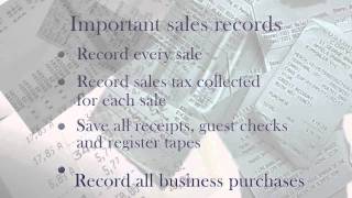 NYS Sales Tax Record Keeping Requirements [upl. by Inaluiak]