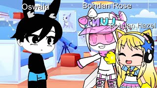 Bohdan Rose And Bohdan Hazel Attacks And Kicks OswaldGrounded [upl. by Alsworth716]