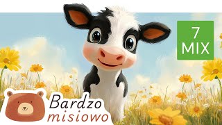 Mix piosenek 🐻  Krowa Barbara i rabarbar 🐄🐄🐄 [upl. by Arhsub]