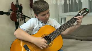 Vihula Myhajlo  Elegy performed by Alex Trusov classicalguitarists classicalmusic guitar [upl. by Rogovy]