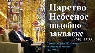 «Царство Небесное подобно закваске» Мф 1333 ‒ Осипов АИ [upl. by Audry]