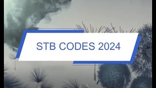 STB EMU New Codes 20242025 stb stbcode iptv iptvsmater [upl. by Eisyak]