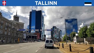 Driving in Tallinn Estonia A route from Ülemiste to Dterminal of the port 4K [upl. by Llywellyn]