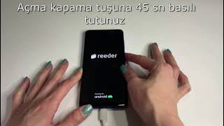 Telefonum Açılmıyor Ne Yapabilirim  reeder P13 Blue Max [upl. by Delinda607]