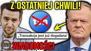 Z Ostatniej Chwili TVN SPRZEDANE Media Nagle UDERZAJĄ w Tuska [upl. by Lael]