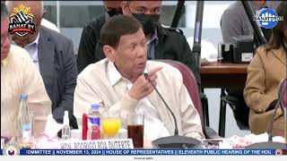 DUTERTE LIVE SA QUADCOM PART 2 [upl. by Daj888]