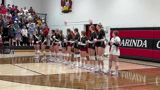 Clarinda volleyball highlights [upl. by Sauncho]