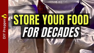 How to Use Mylar Bags for LongTerm Food Storage [upl. by Cybill]