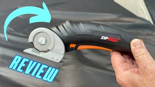 Review WORX WX082L 4V ZipSnip Cordless Electric Scissors [upl. by Gnilyam]