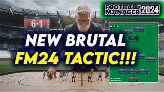 NEW BRUTAL FM24 Tactic 3412  Football Manager 2024 [upl. by Rem]