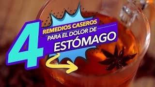 Los mejores remedios caseros para el dolor de estómago  Santo Remedio  Salud180 [upl. by Enoyrt]