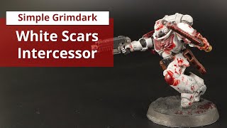 How to paint simple grimdark White Scars [upl. by Vincentia]