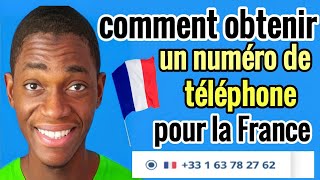 comment obtenir un numéro de téléphone virtuel pour la France gratuitement [upl. by Oterol]