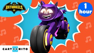 Calling All Batwheels Bibi 1 Hour Song Loop  Cartoonito  Cartoons for Kids  Songs for Kids [upl. by Dimah]