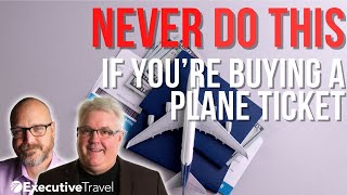 NEVER NEVER  NEVER Buy Airline Miles [upl. by Thornburg]