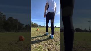 This is how to hit Higher ✈️ footballedits footballshorts footballskills [upl. by Rhyner]