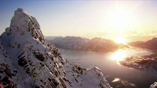 Aksel Lund Svindal and Henrik Windstedt shredding Lofoten with Asbjørn Eggebø Næss [upl. by Cohlette403]