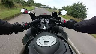 Lexmoto LXR 125cc Top End Speed 68mph on a roadtest [upl. by Valaria]