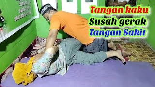 Dampak Tangan Keseleo  IBU FAUZAN Tangannya kaku [upl. by Eninaj]