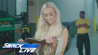 Carmella makes the SmackDown Womens Title a bit more her SmackDown Exclusive April 10 2018 [upl. by Dielle]