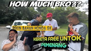 HOW MUCH BRO HONDA GALERI KERETA [upl. by Sitnerp946]